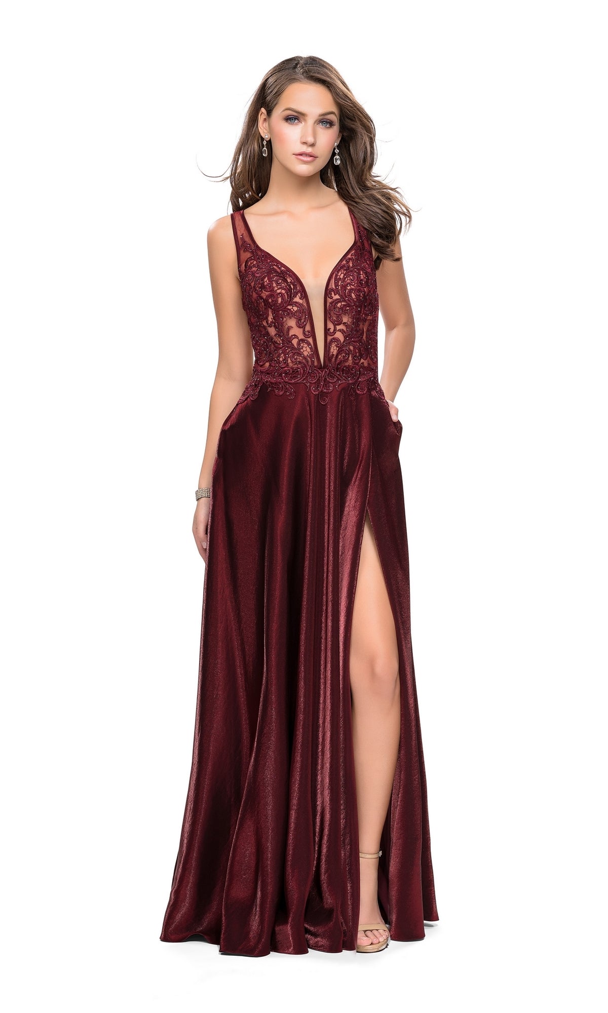 La Femme 25907 Long Prom Dress