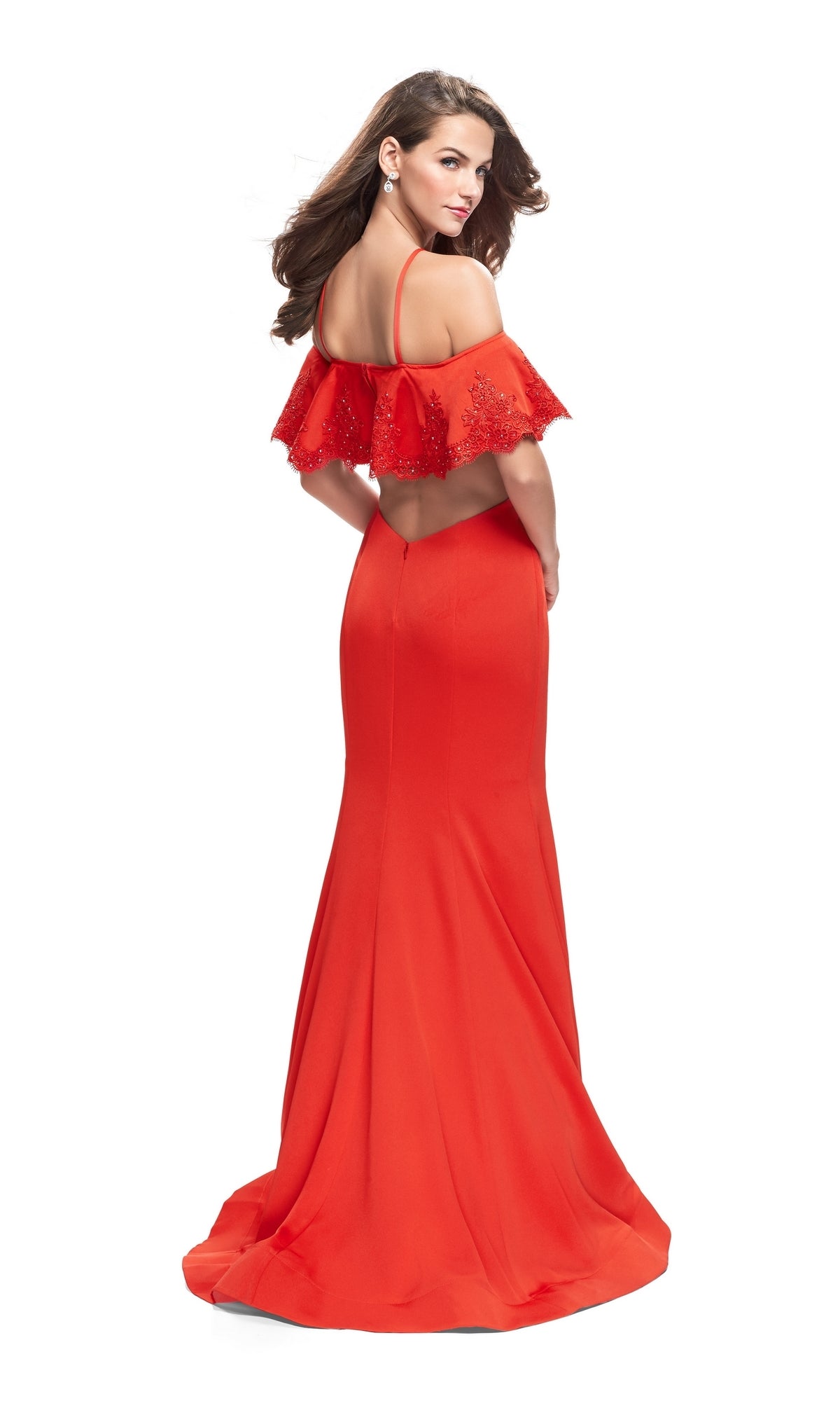 Simple Mermaid Prom Dress: La Femme 26145