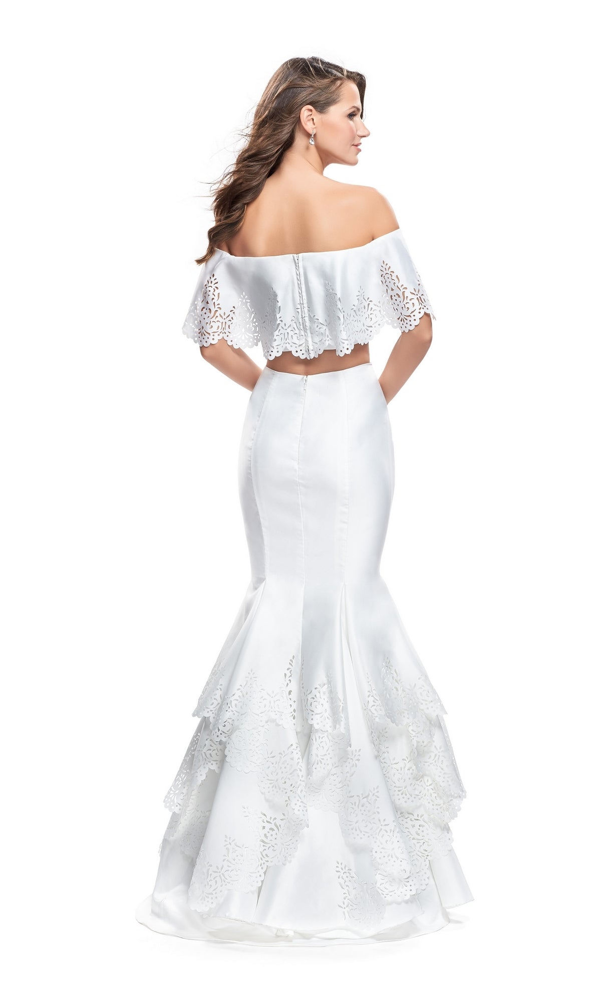 La Femme 26193 Two Piece Prom Dress