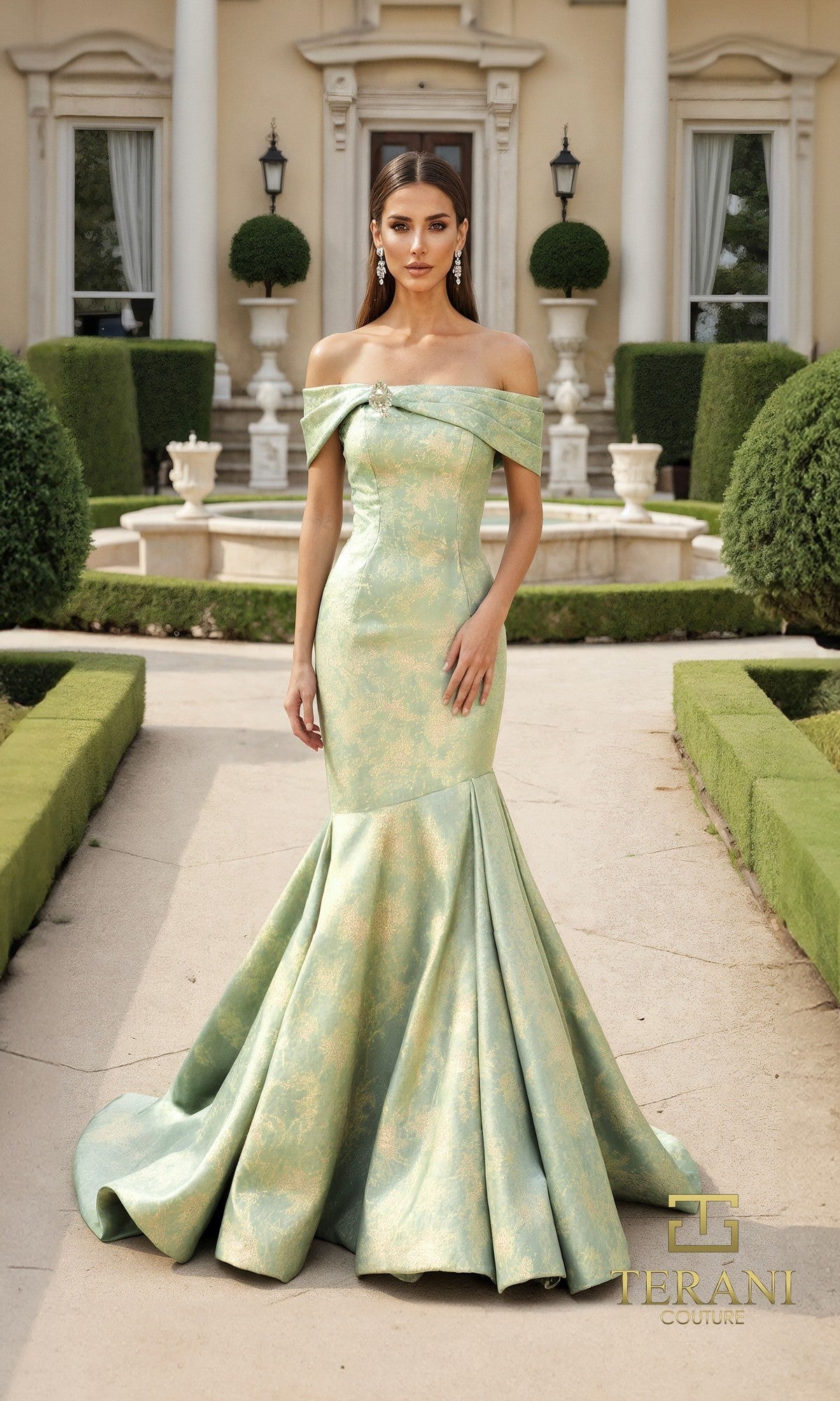 Terani 261M6445 Long Formal Dress– PromGirl