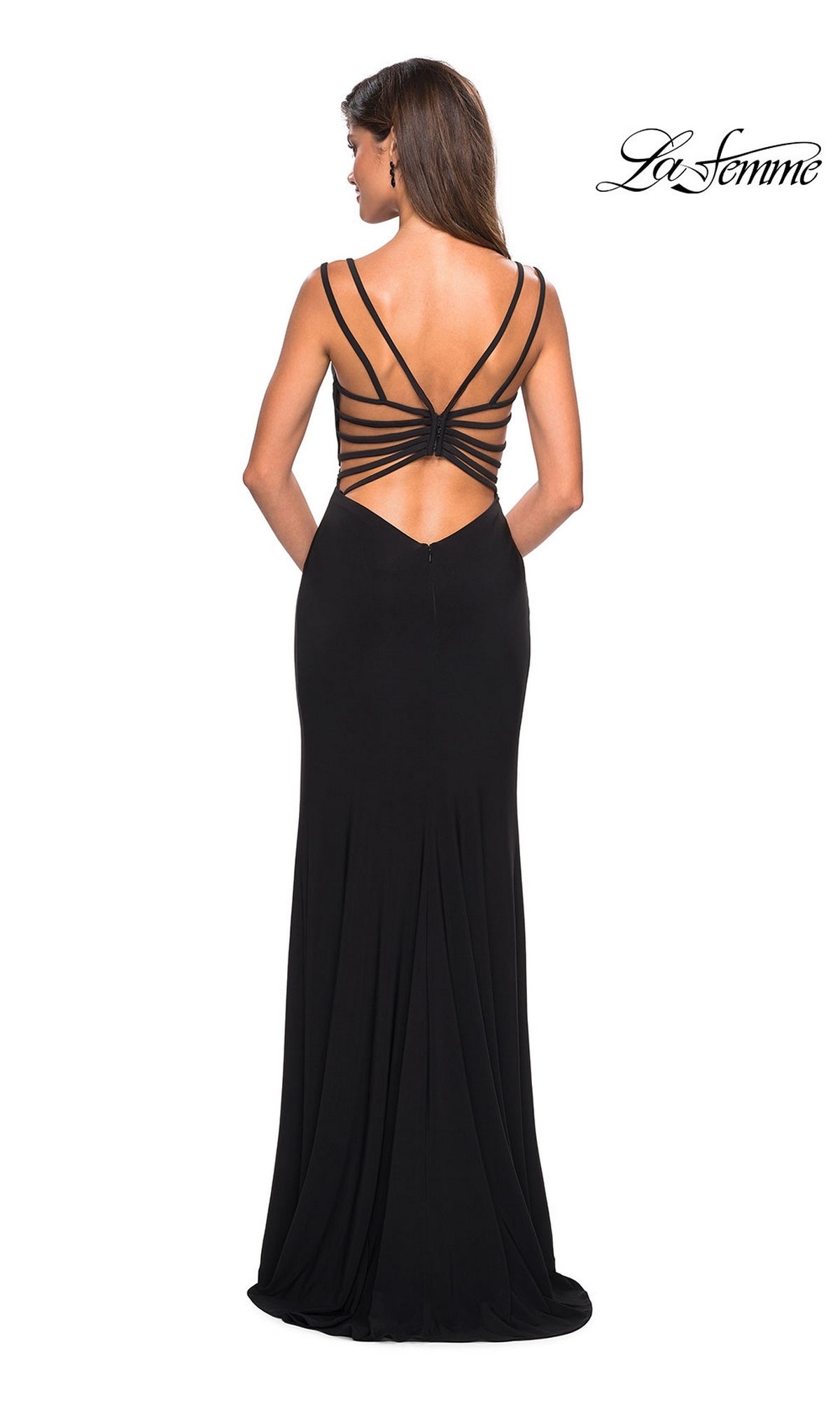 La Femme Long Prom Dress 27072