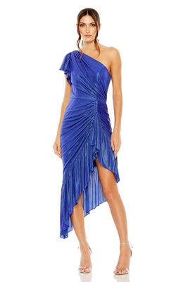 Short Wedding Guest Dress 27075 by Mac Duggal Cobalt / XSmall Short Wedding Guest Dress 27075 by Mac Duggal Cobalt / XSmall