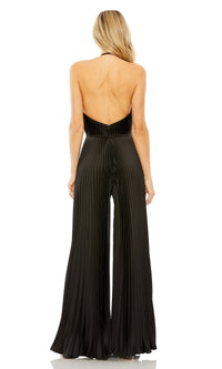 Halter Black Formal Jumpsuit 27457 by Mac Duggal