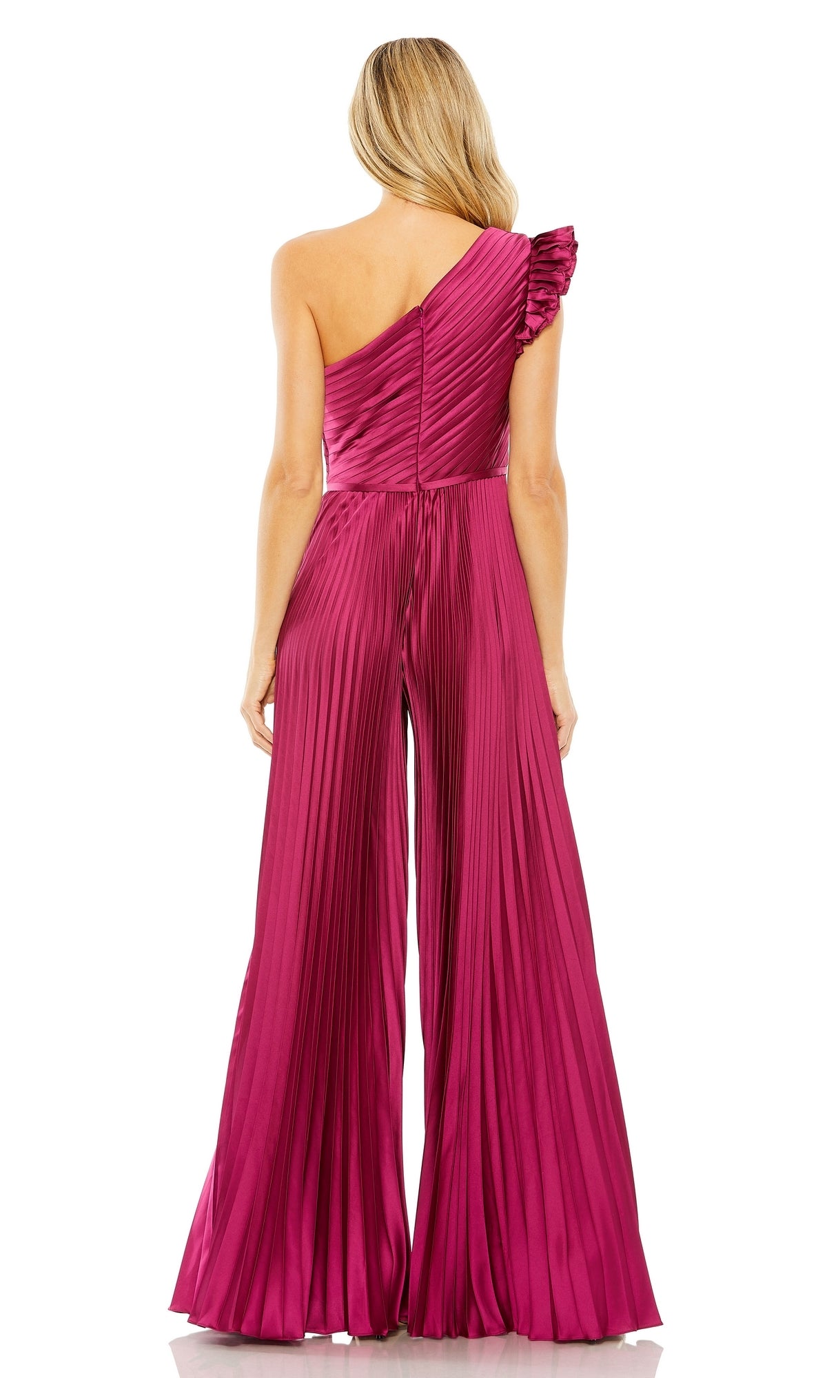 Berry Pink Formal Jumpsuit 27458 by Mac Duggal