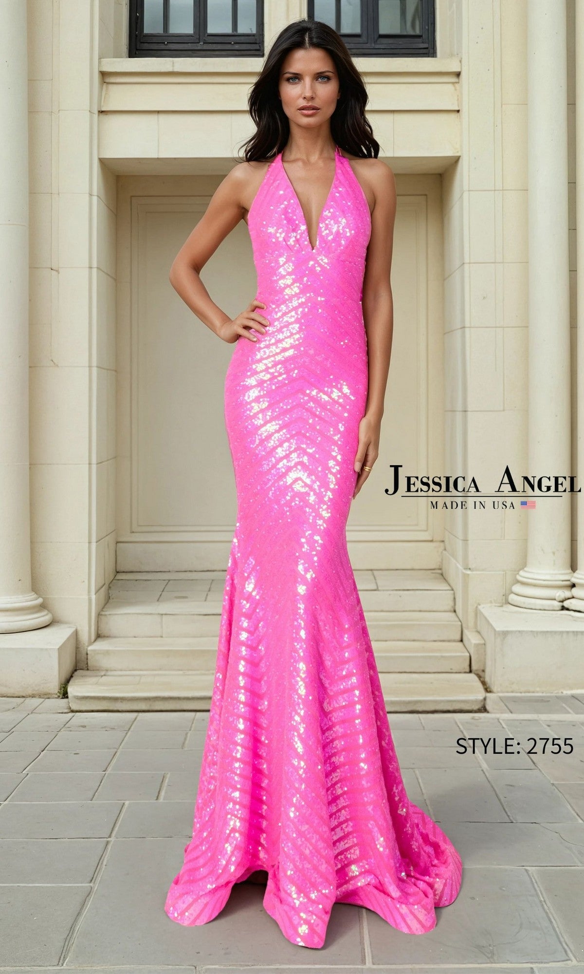 strapless open back dress Nana Jacqueline | Piper Dress (Pink) main image 0
