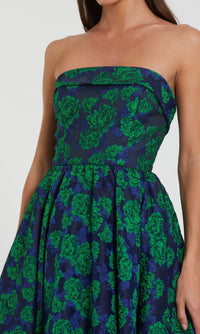 Mac Duggal (パーティードレス) Mac Duggal マクドゥガル ブラックプリーツロングドレス | 結婚