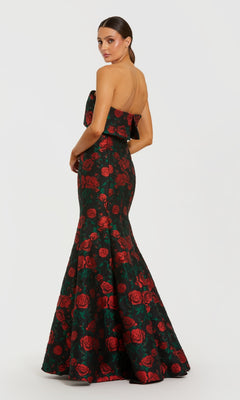 slim fit dress slacks Flower Wedding Guest Dress Black Floral Print Sleeveless Backless Slit Casual Vacation Bodycon Maxi Dress(Black/M)
