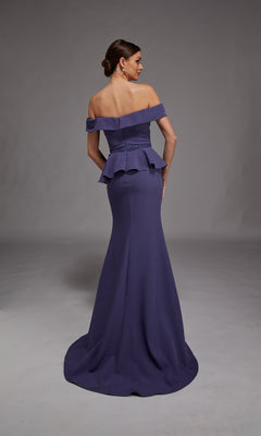 Alyce 27829 Long Formal Dress Storm Cloud / 14