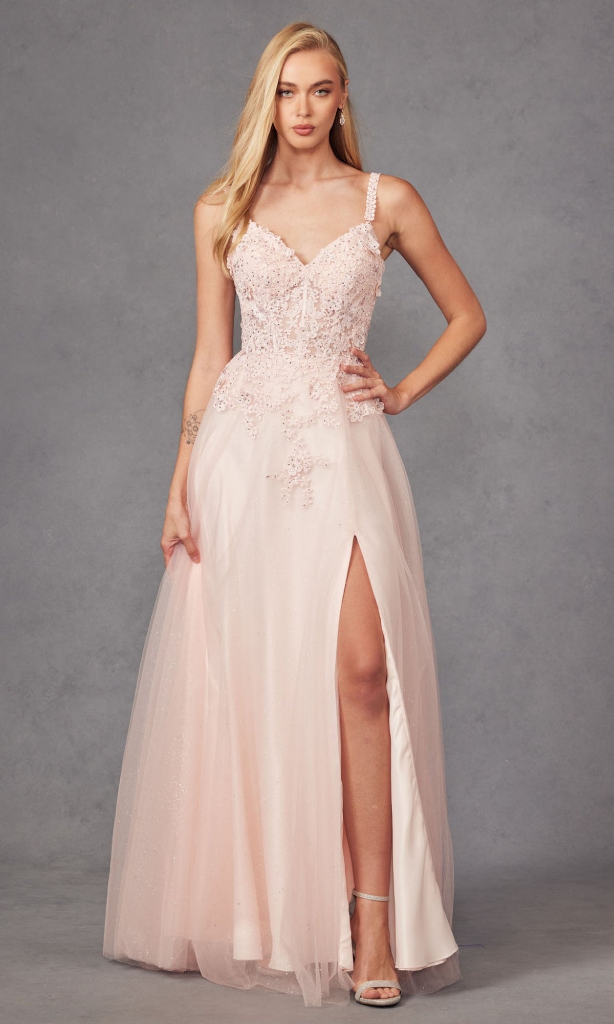 Long Prom Dress 283 by Juliet