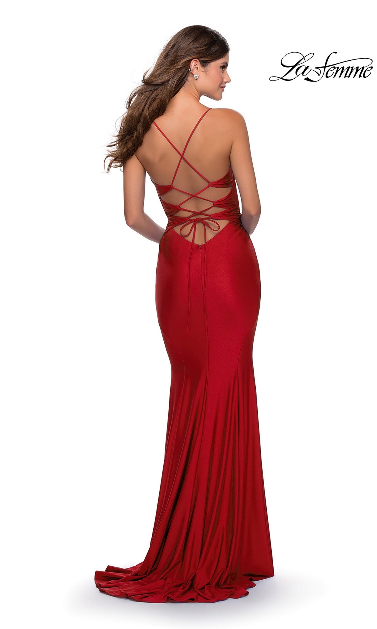 La Femme Long Prom Dress 28574
