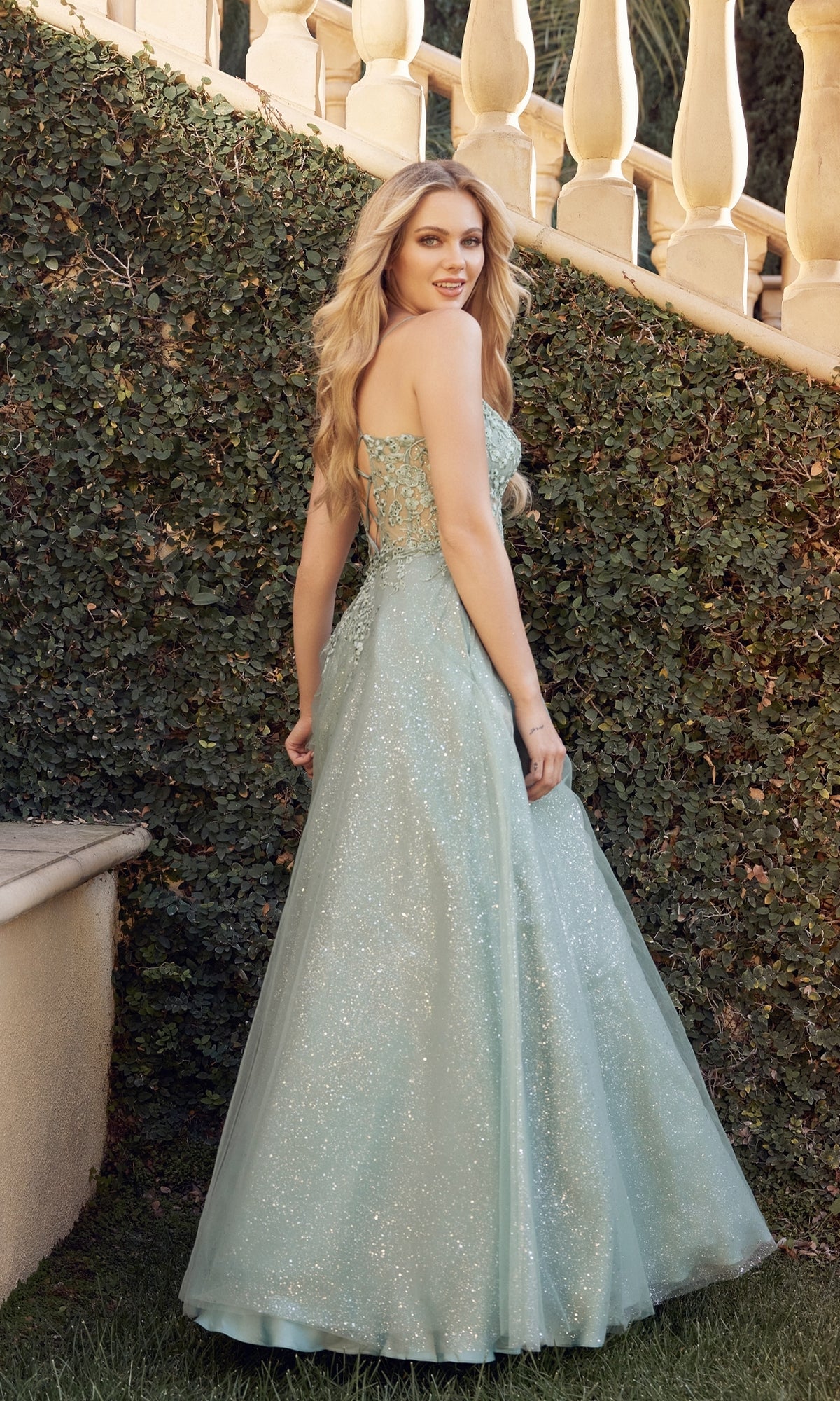 Long Prom Dress 295 by Juliet