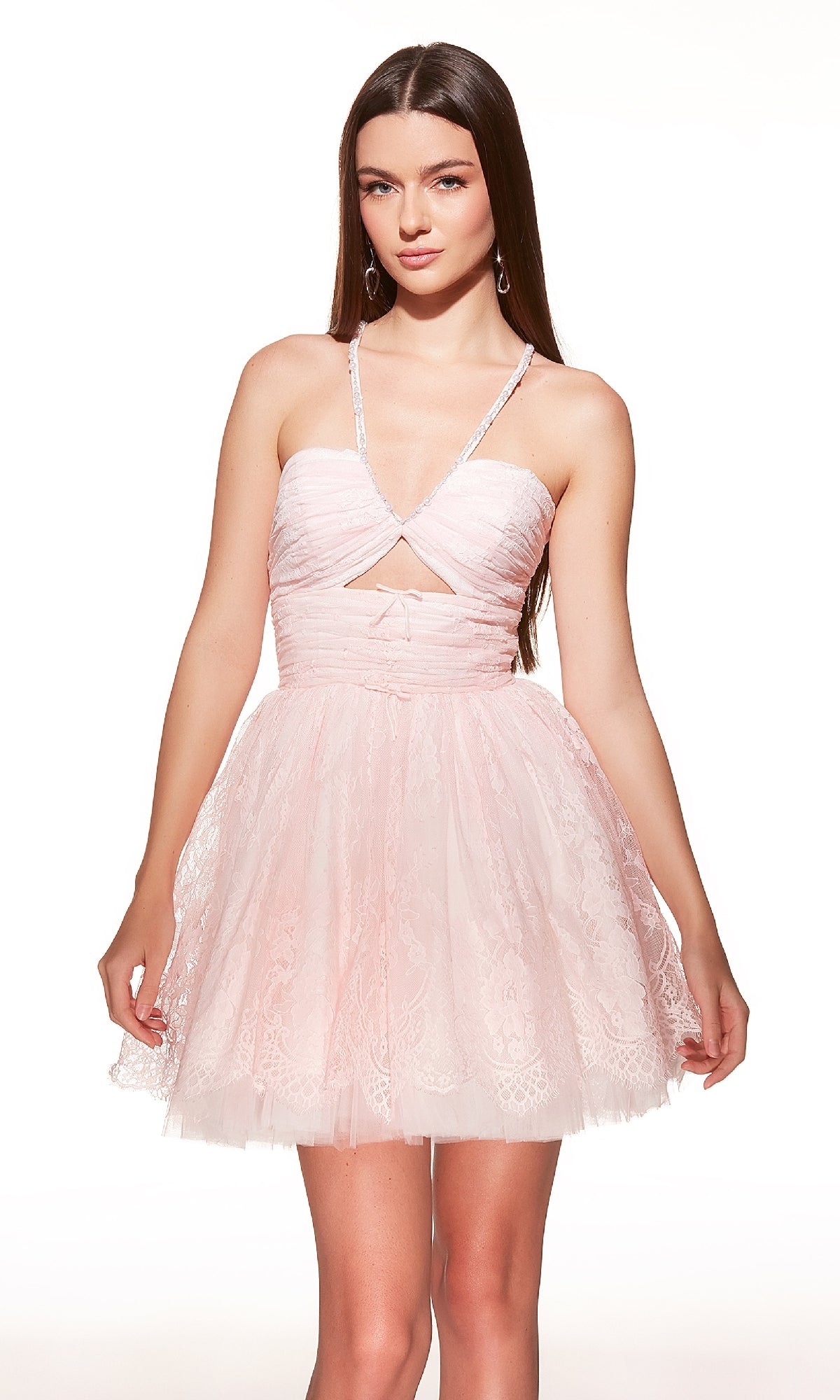 Short Homecoming Dress: Alyce 30030