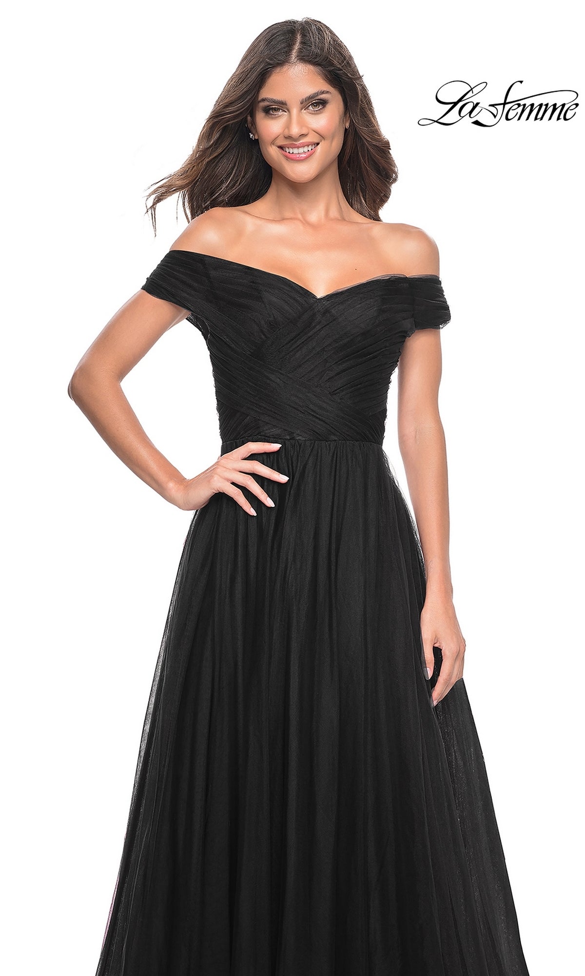 La Femme Long Prom Dress 30498