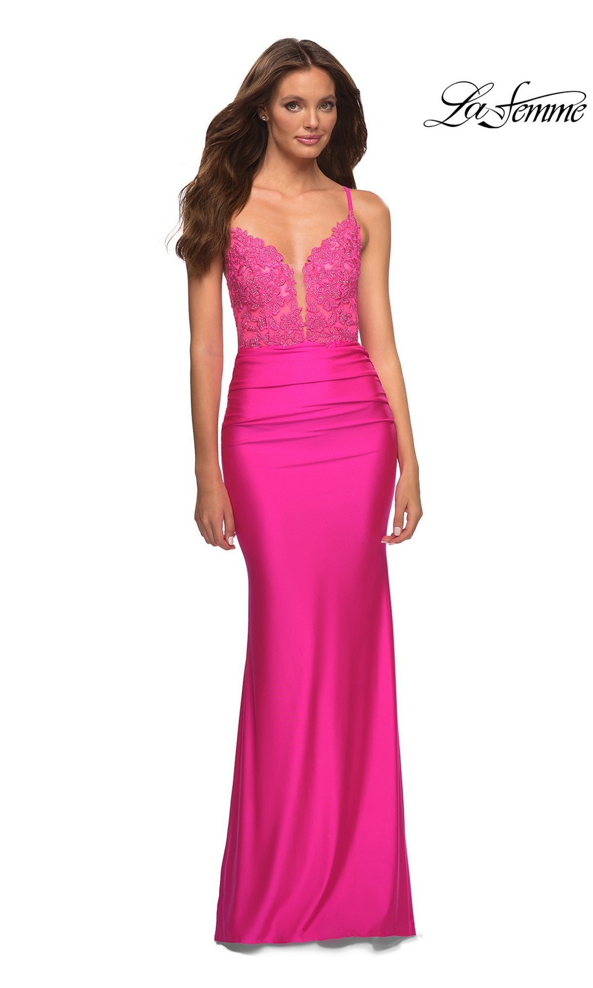 La Femme Long Prom Dress 30606