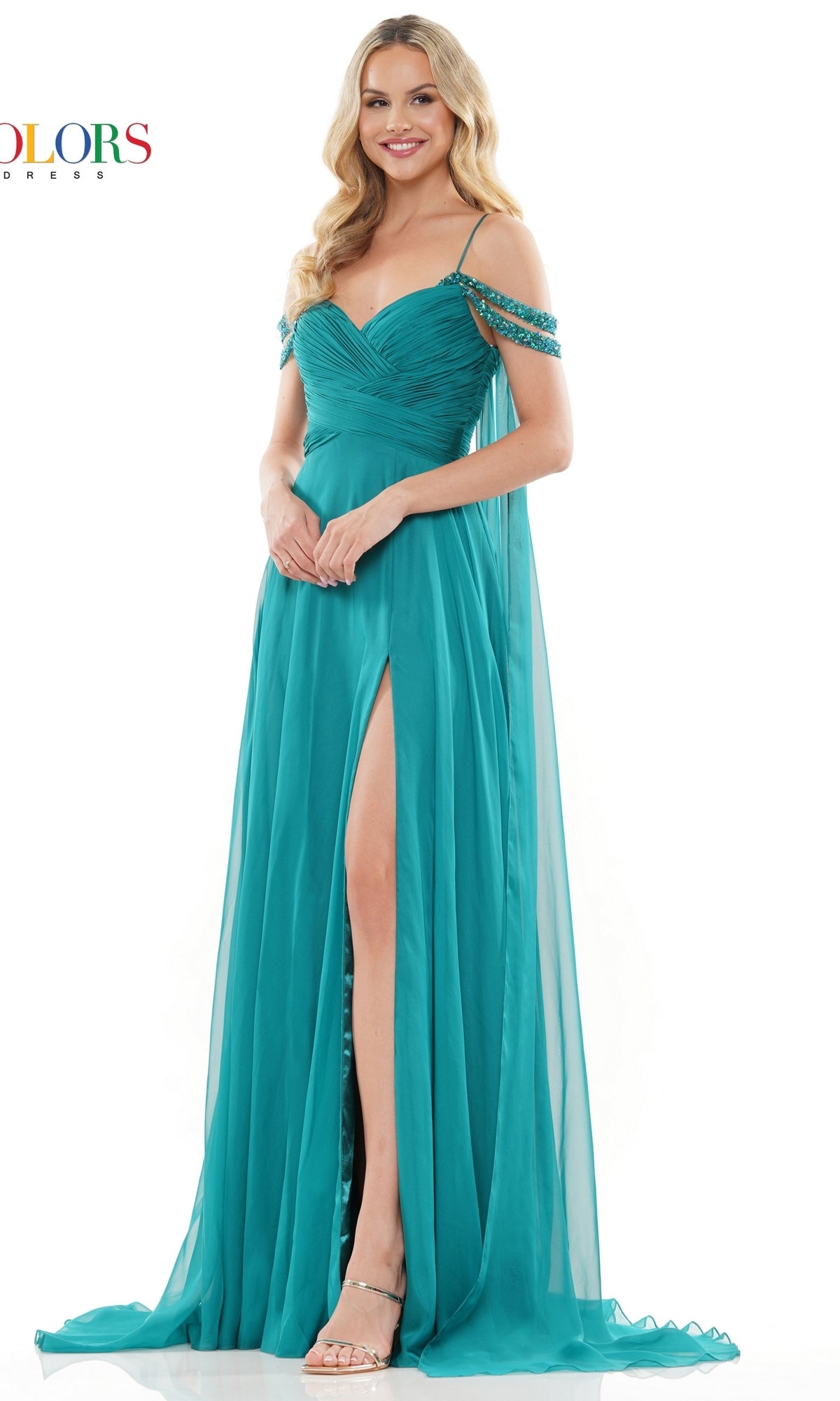 Colors Dress Long A-Line Prom Gown 3101