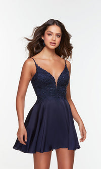 Short Homecoming Dress 3113 by Alyce