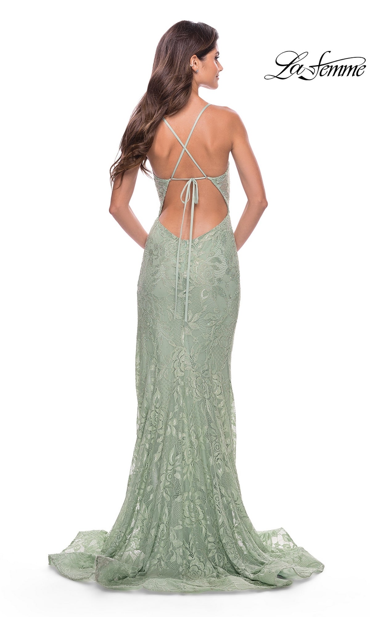 La Femme Long Prom Dress 31288