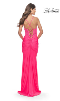 La Femme Long Prom Dress 31437