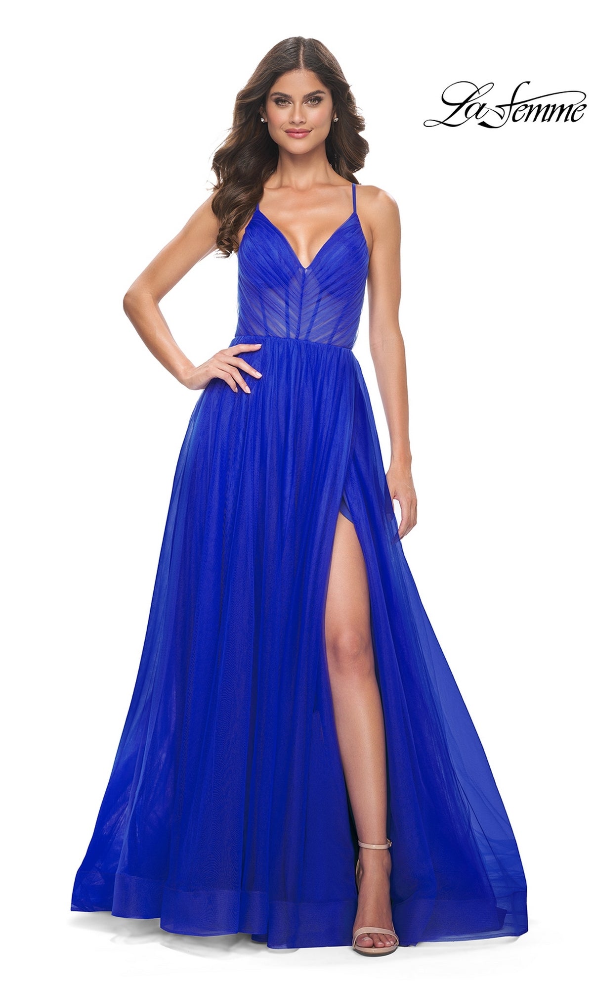 La Femme Long Prom Dress 31457