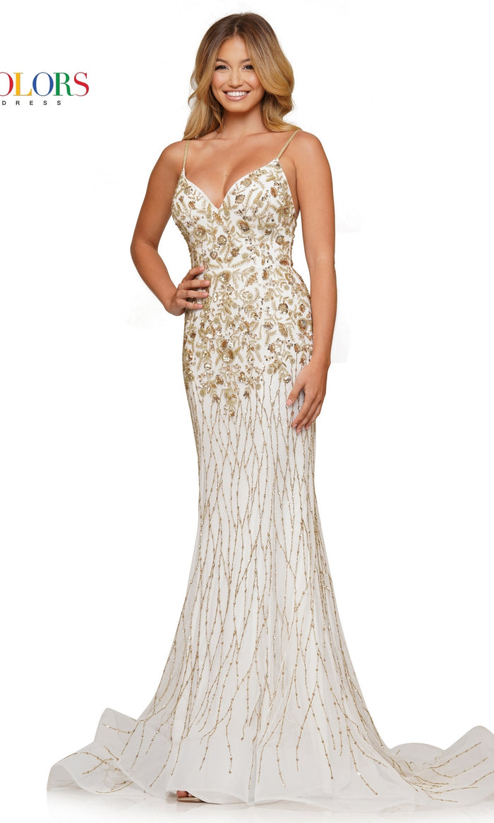 Long Prom Dress 3152 by Colors Dress