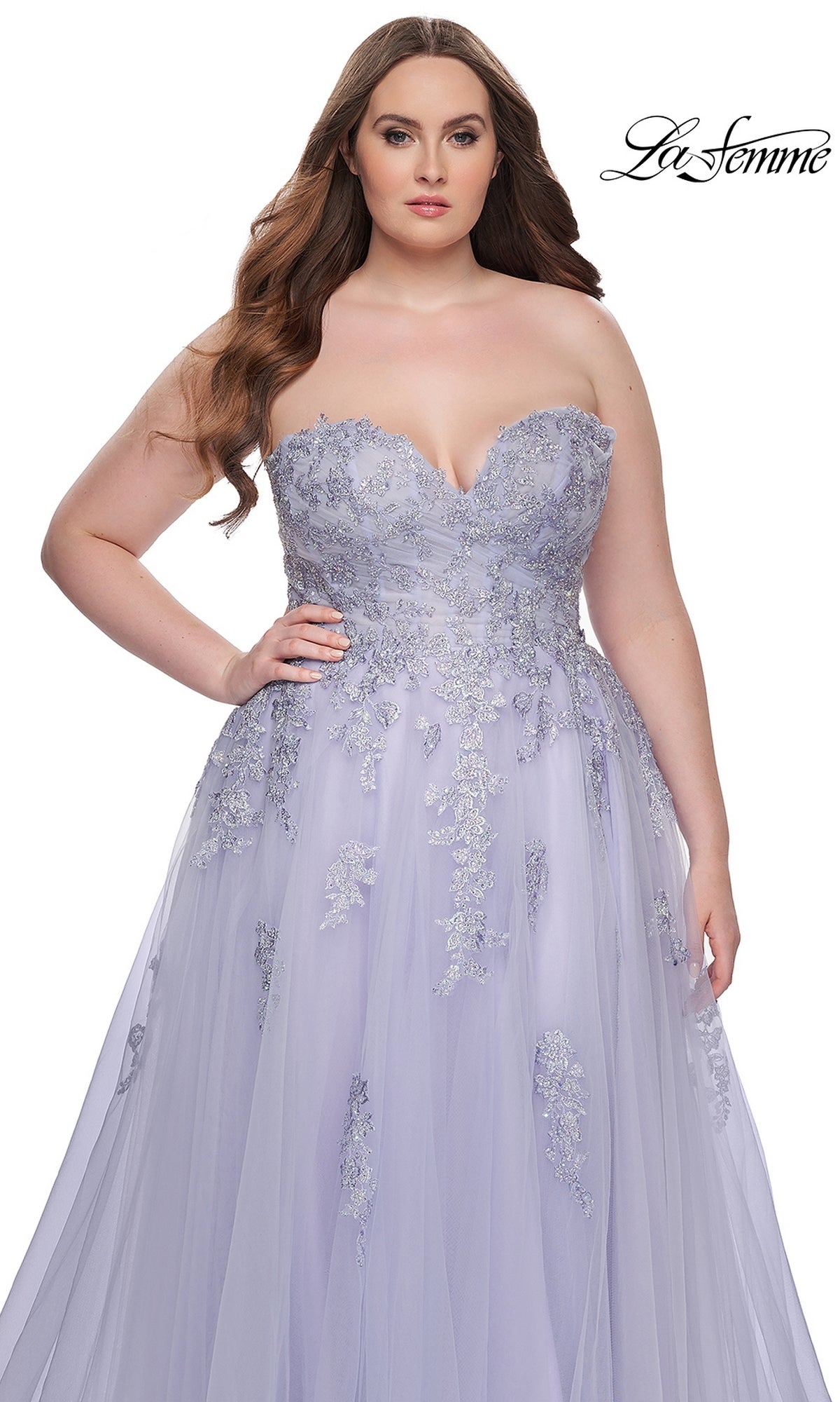 La Femme Long Prom Dress 31570