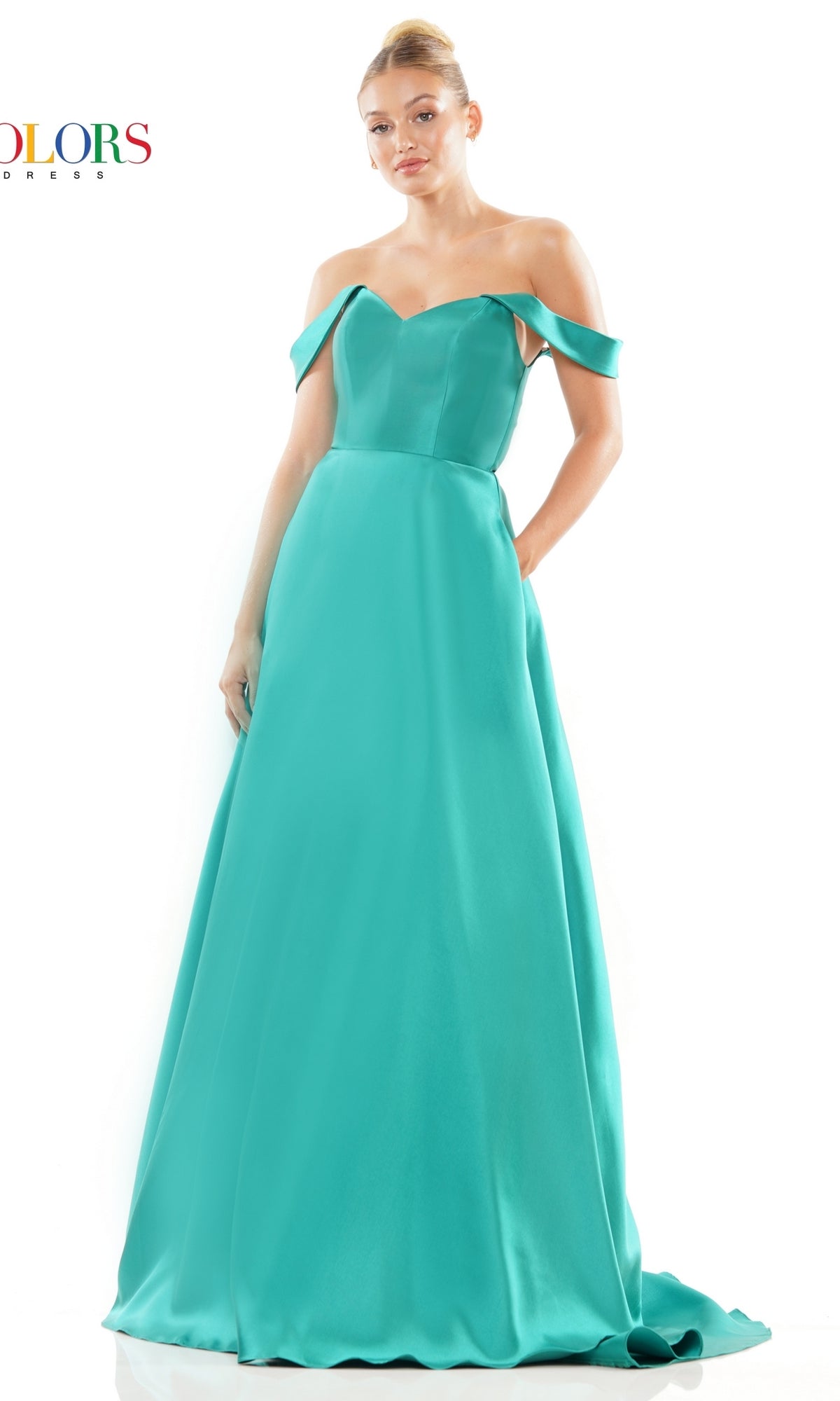 Mikado Classic Ball Gown 3182 by Colors Dress