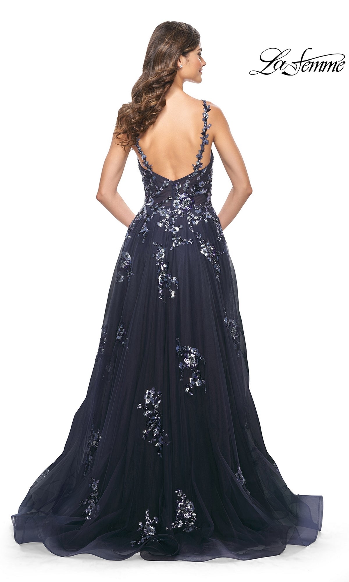 La Femme Long Prom Dress 31936
