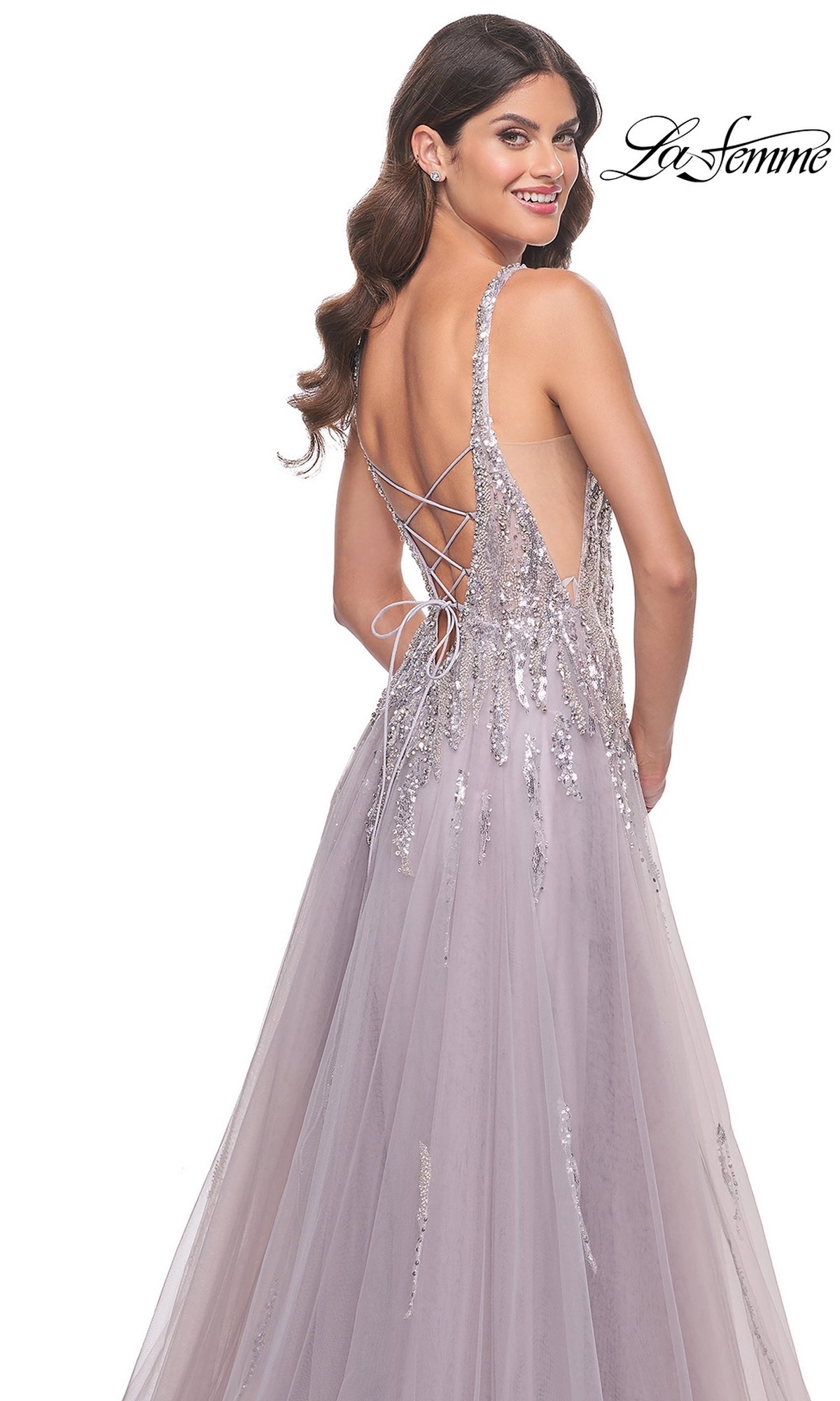La Femme Long Prom Dress 31995