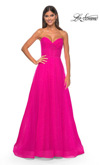 La Femme Strapless Long Prom Ball Gown 31997