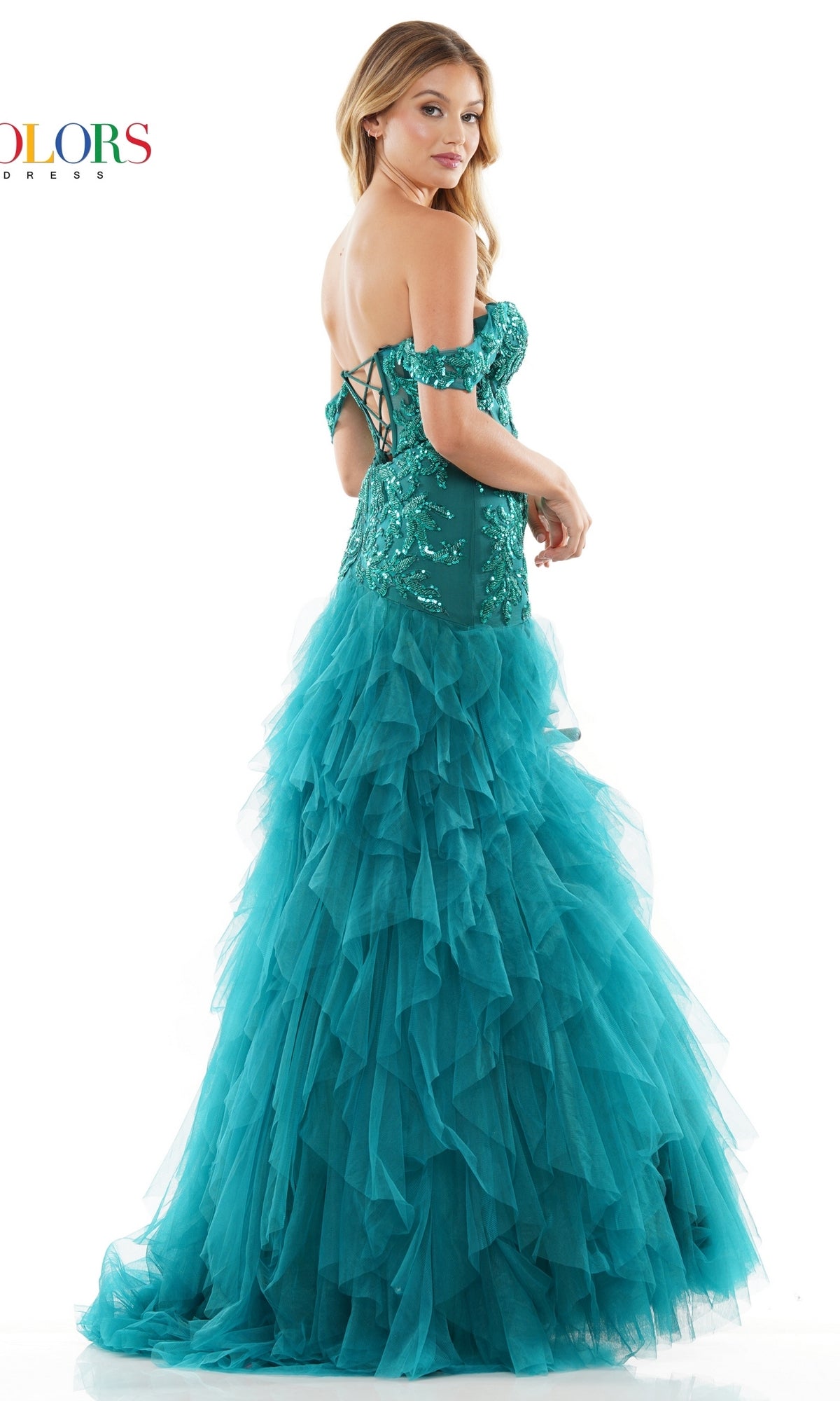 Colors Dress Mermaid Prom Dress 3199