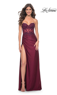 La Femme Long Prom Dress 32011