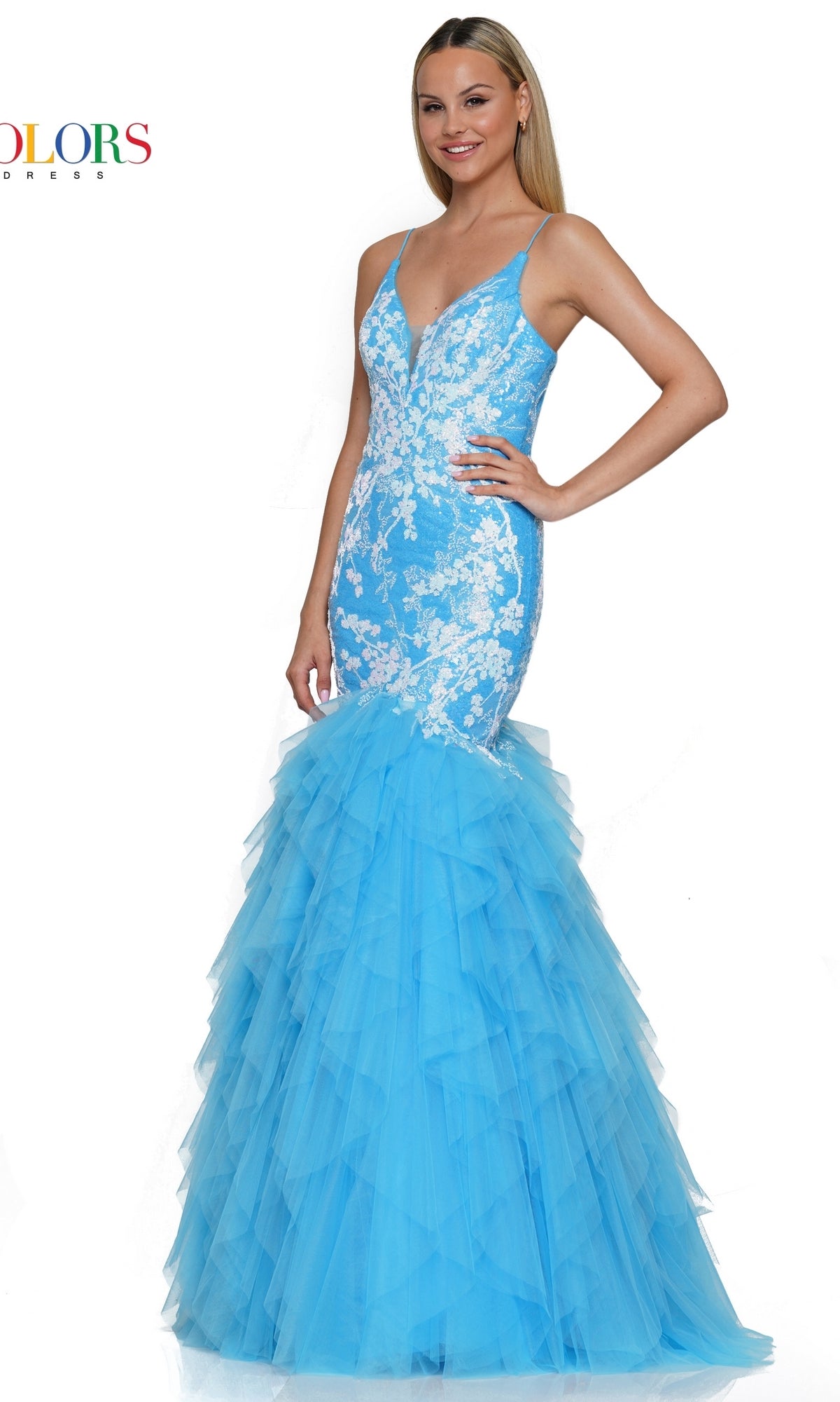 Colors Dress Long Prom Dress 3201