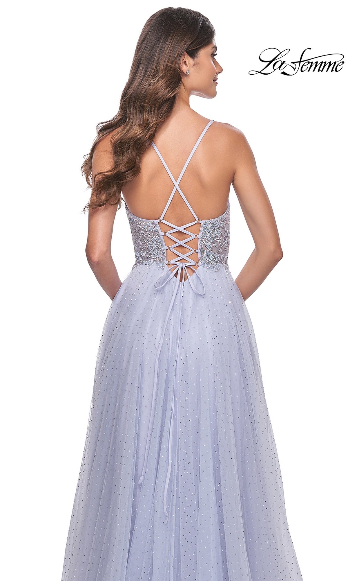 La Femme Long Prom Dress 32020