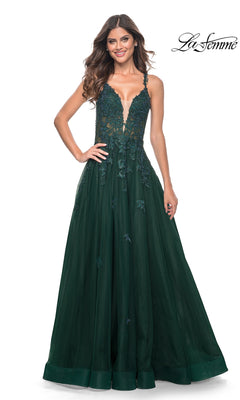 La Femme Dress 32022 - Black La Femme Dress 32022 - Black