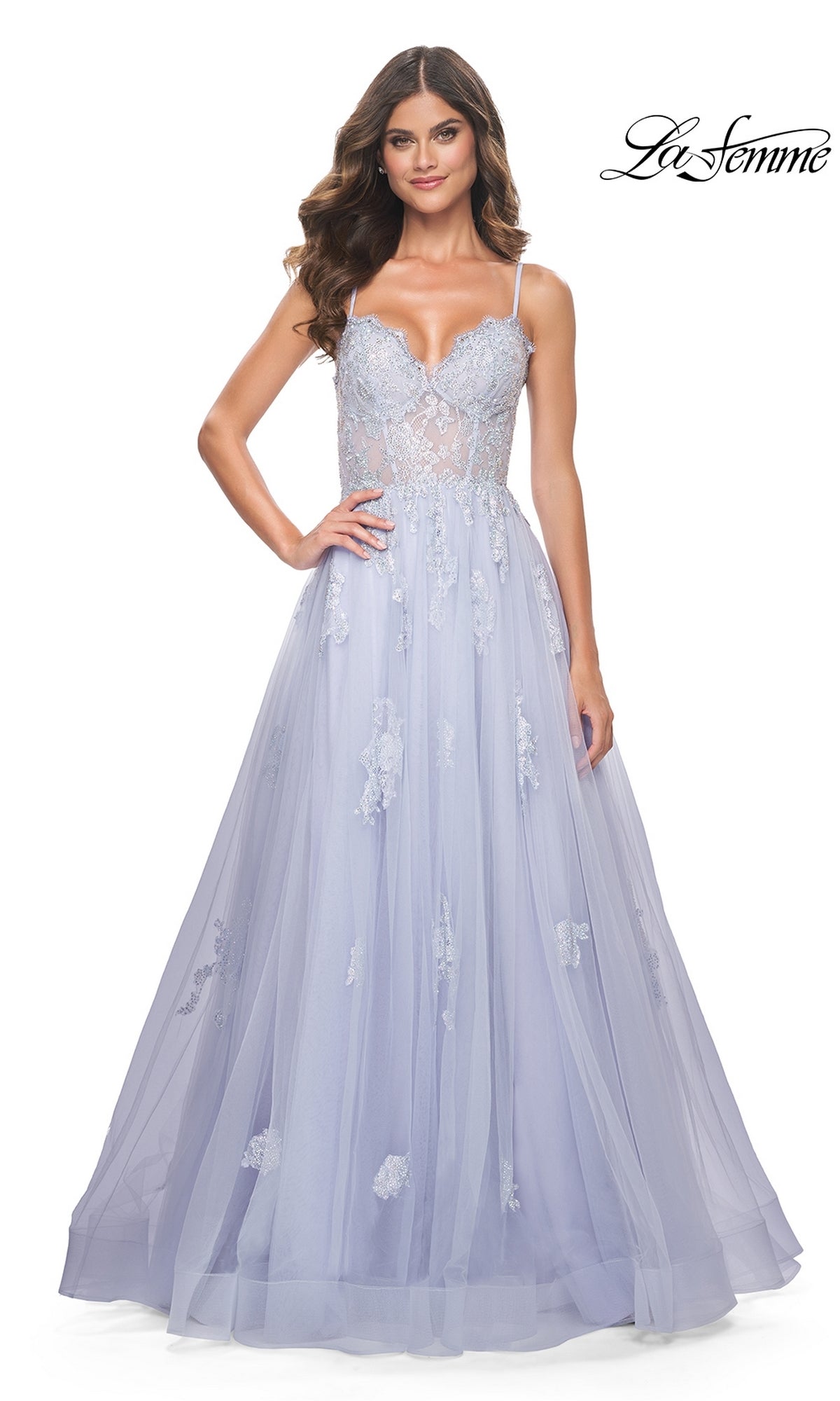 La Femme 32028 Long Prom Dress - PromGirl