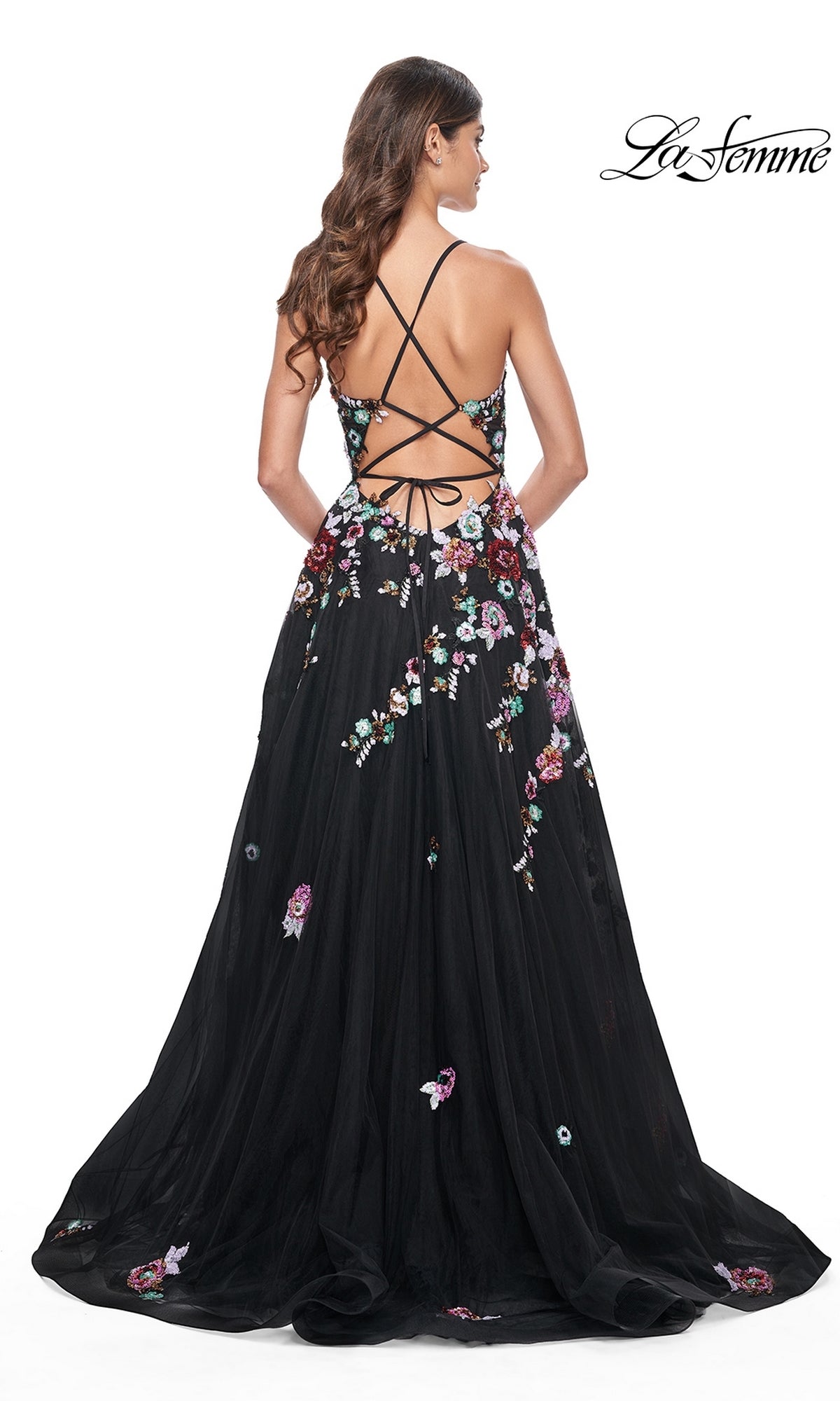 La Femme Long Prom Dress 32051