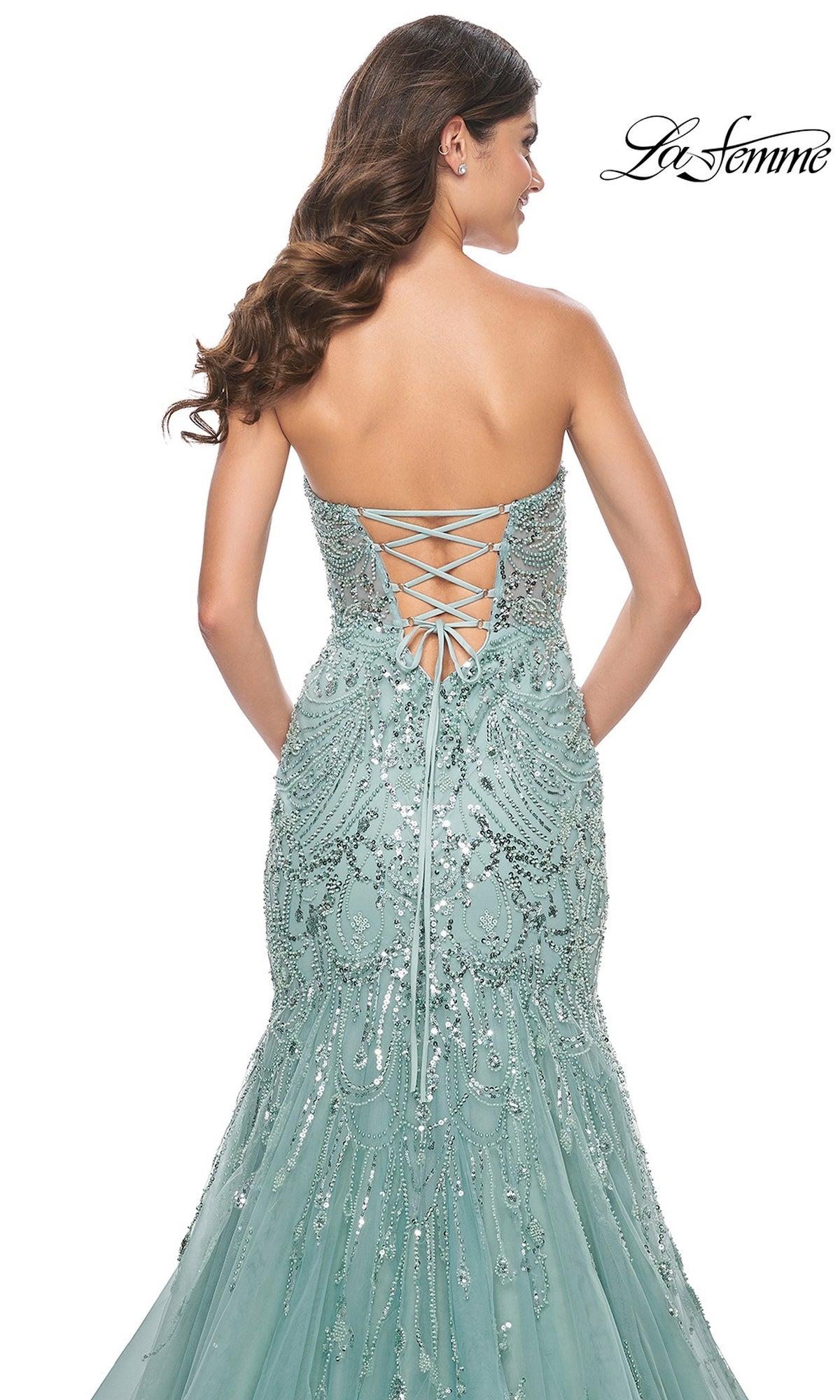 La Femme Long Prom Dress 32053