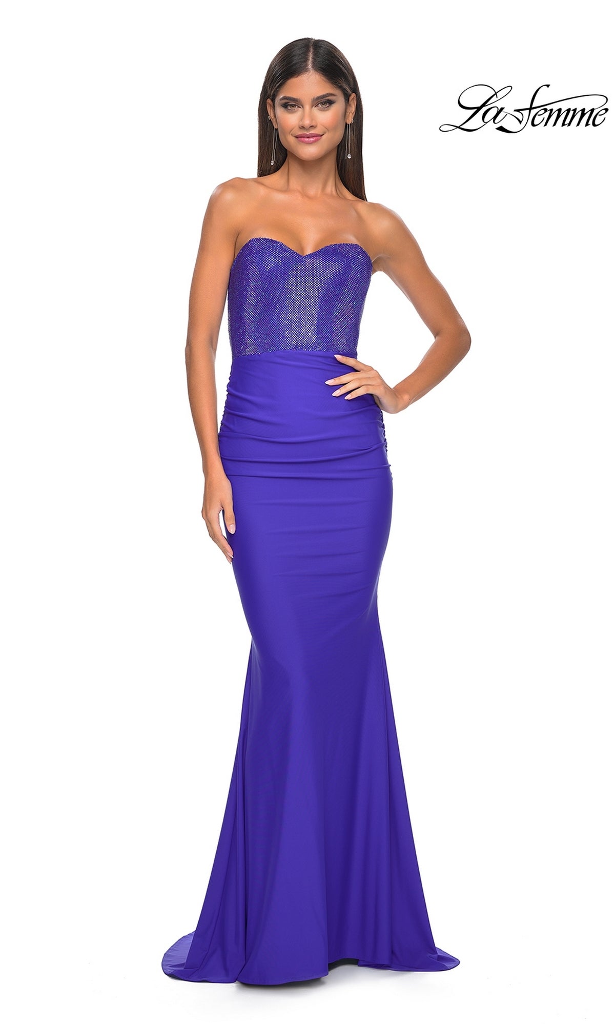 La Femme Long Prom Dress 32069