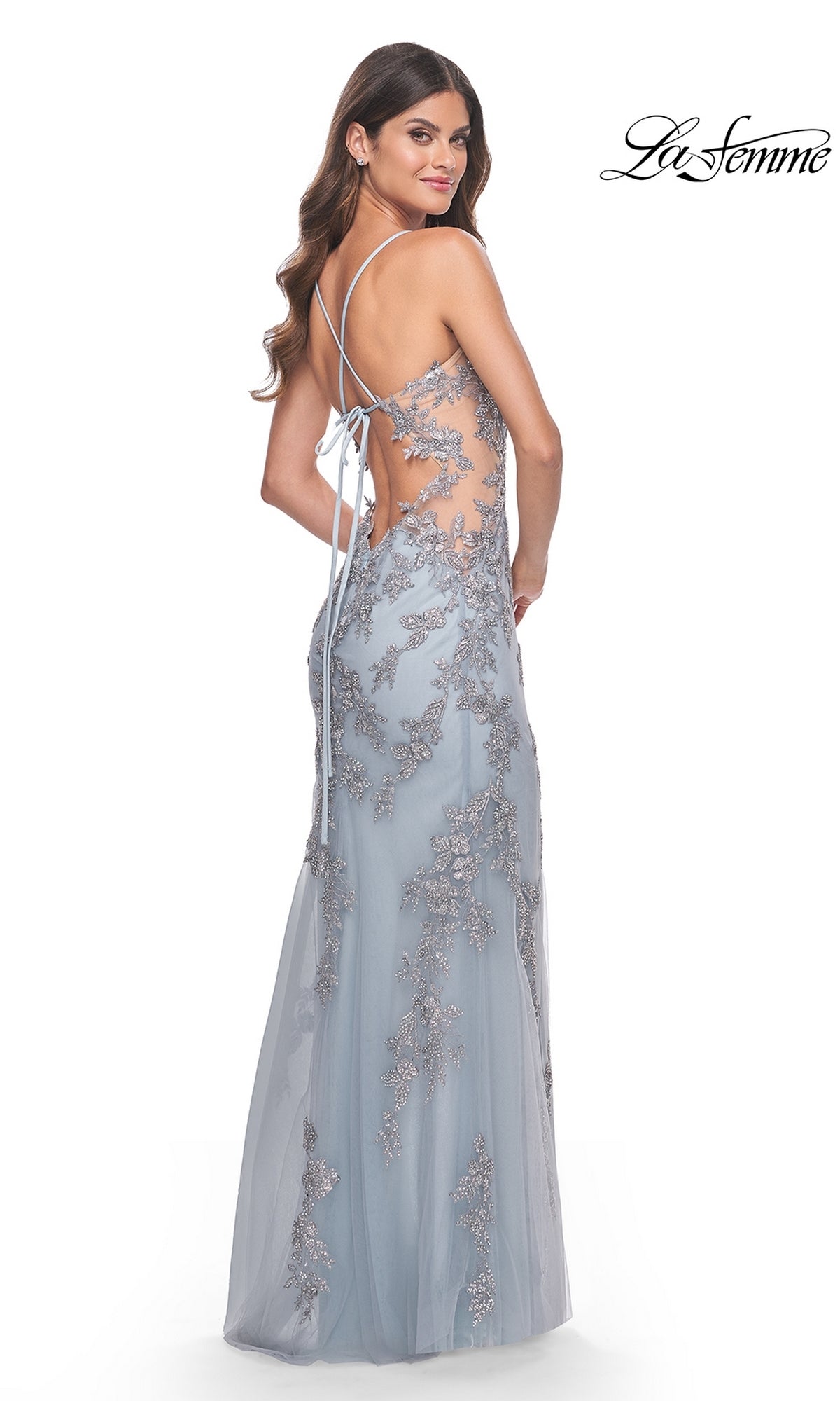 La Femme Long Prom Dress 32074