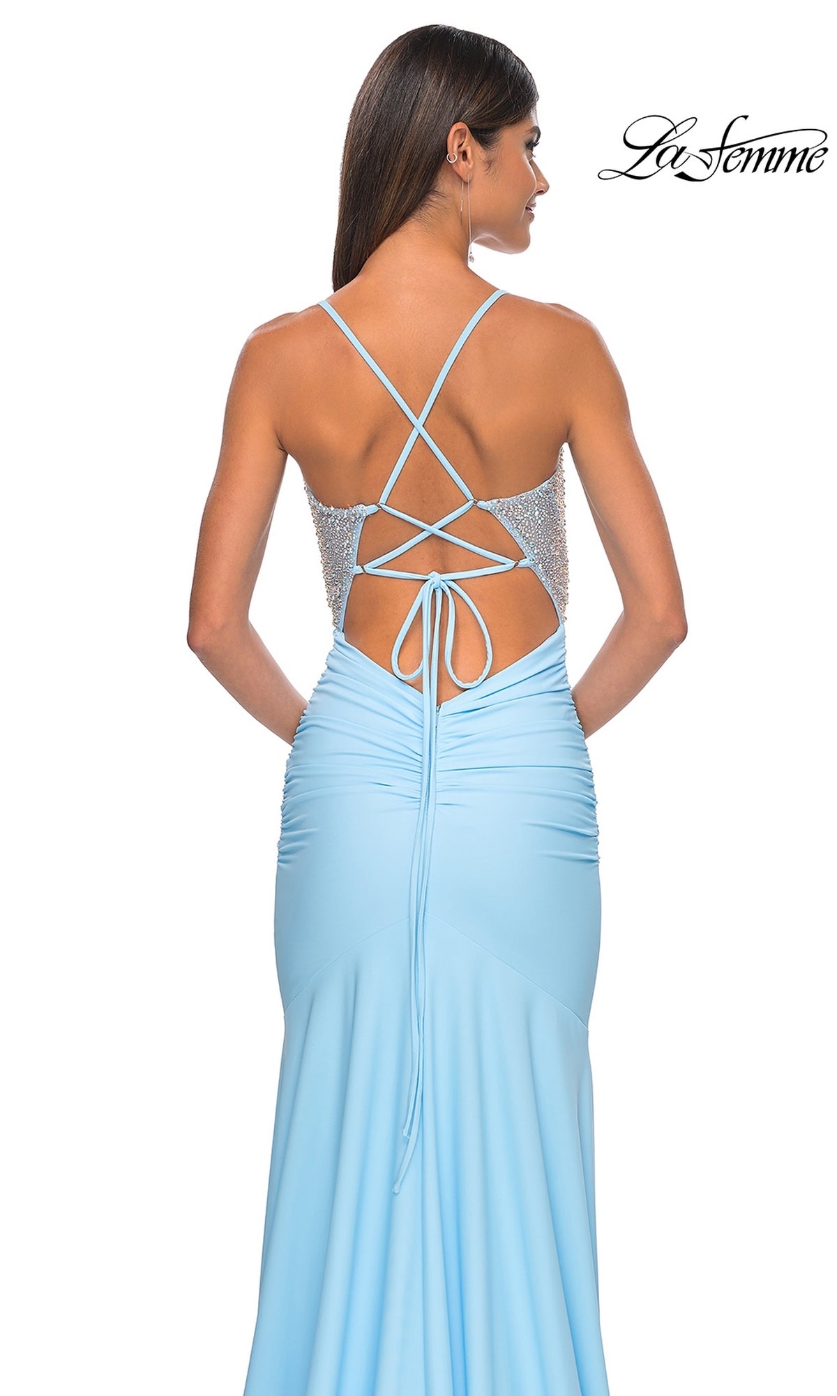 La Femme Long Prom Dress 32079