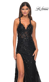 La Femme Long Prom Dress 32107