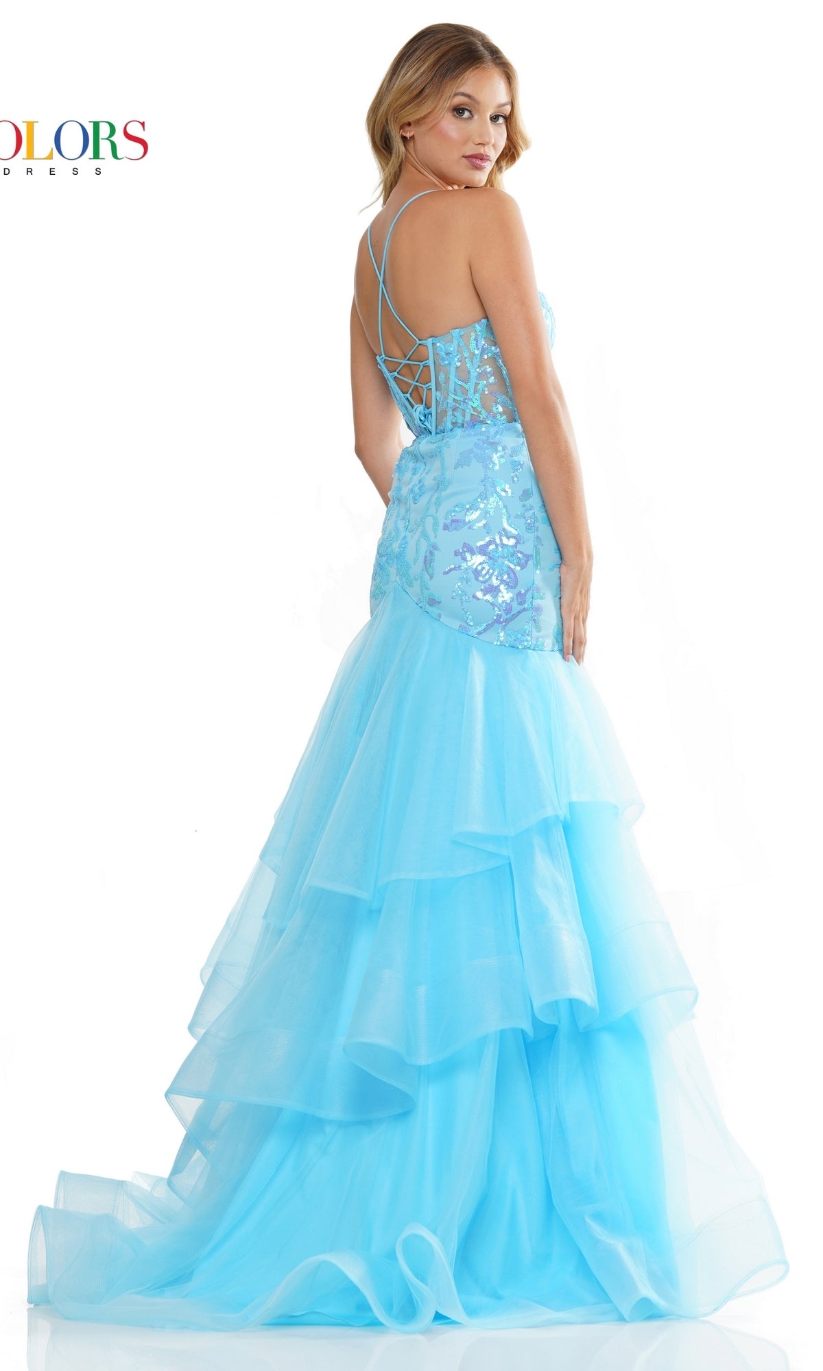 Colors Dress Mermaid Prom Dress 3212