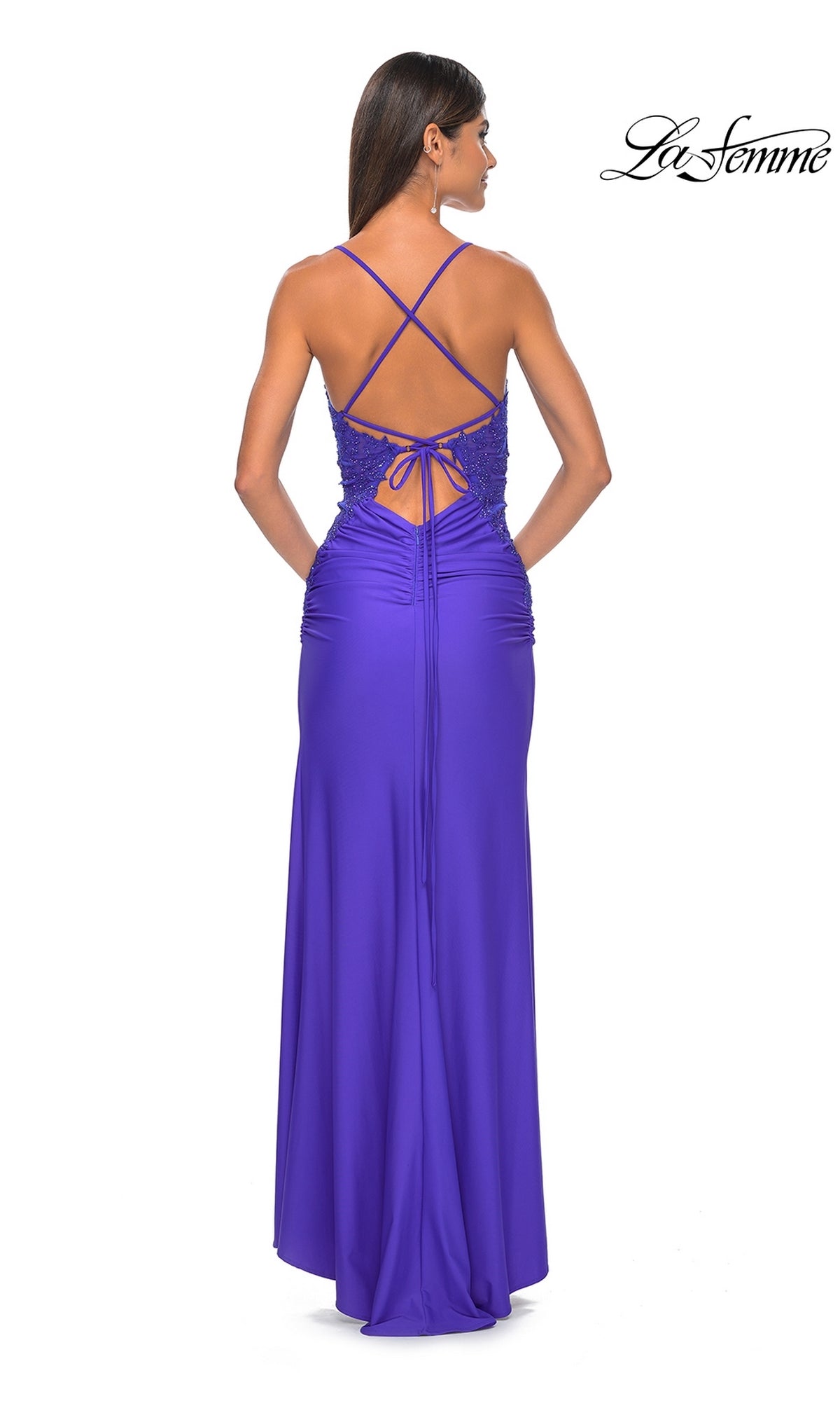 La Femme Long Prom Dress 32139