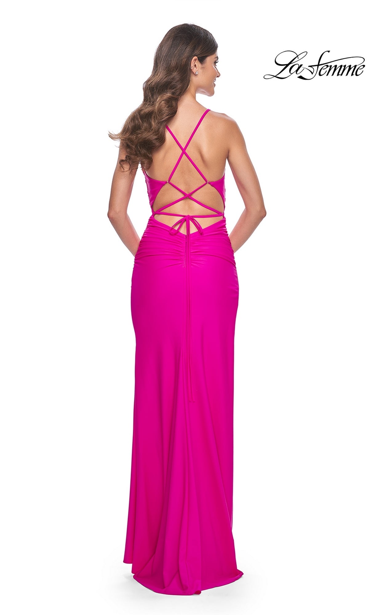 La Femme Long Prom Dress 32152