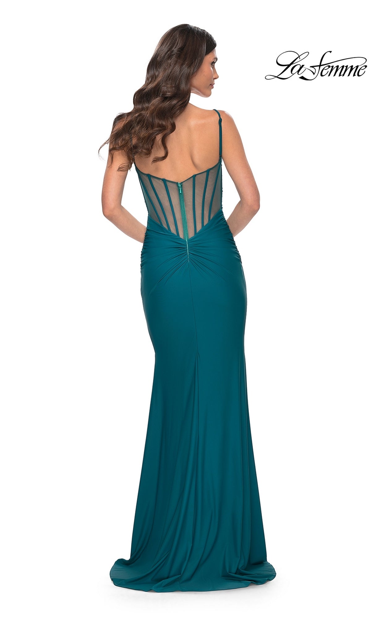 La Femme Long Prom Dress 32153