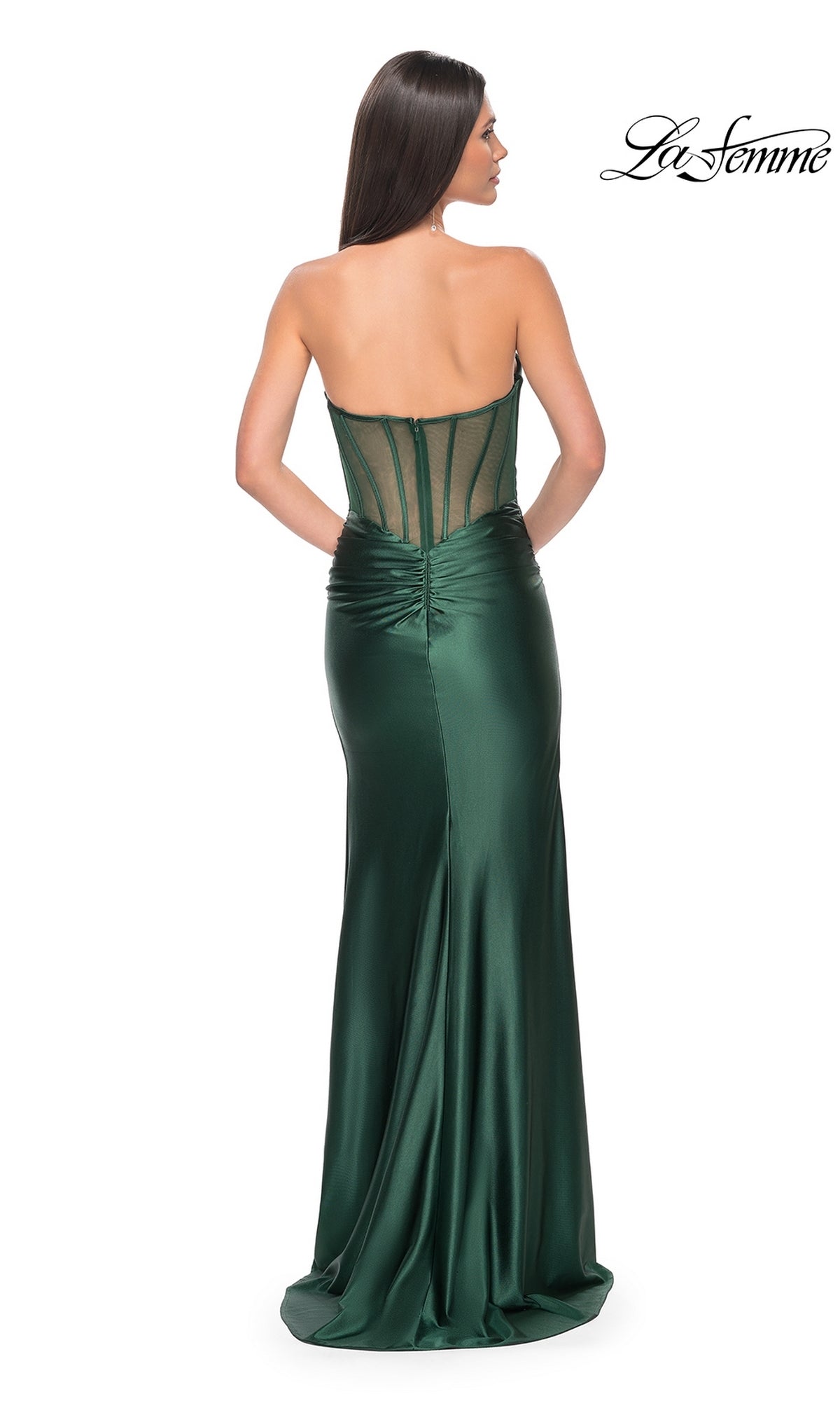 La Femme Long Prom Dress 32159