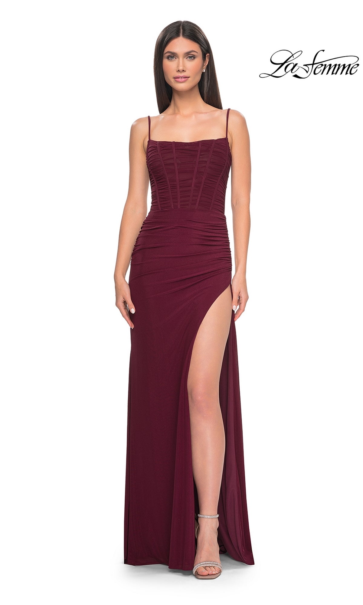 La Femme Long Prom Dress 32161
