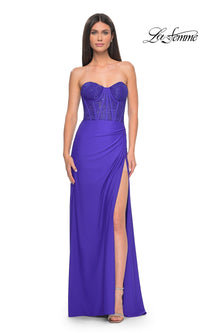 La Femme Long Prom Dress 32234