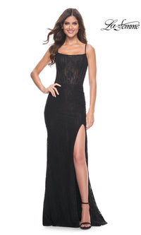 La Femme Long Prom Dress 32237