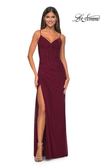 La Femme Long Prom Dress 32239